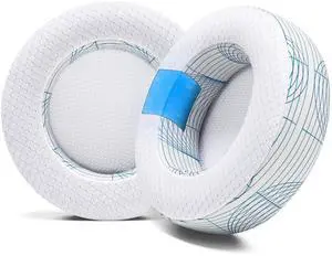 WC Freeze Virtuoso - Hybrid Fabric Cooling Gel Replacement Earpads for Corsair Virtuoso Gaming Headset, Made by Wicked Cushions, Improved Durability, Thickness and Sound Isolation ^^ Ivory Tide WC Freeze Virtuoso - Hybrid Fabric Cooling Gel Replacement Earpads for Corsair Virtuoso Gaming Headset, Made by Wicked Cushions, Improved Durability, Thickness and Sound Isolation ^^ Ivory Tide