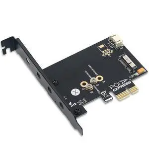 BCM943224PCIEBT2/bcm94360CS2/BCM943602CS Card to PCI-E x1 Adapter for PC/Hackintosh BCM943224PCIEBT2/bcm94360CS2/BCM943602CS Card to PCI-E x1 Adapter for PC/Hackintosh