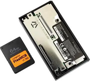 jujinglobal Network Adapter HDD Hard Disk and 64MB Free Memory Card Boot for PS2 SATA Interface jujinglobal Network Adapter HDD Hard Disk and 64MB Free Memory Card Boot for PS2 SATA Interface