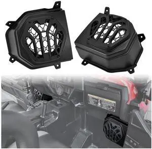 POKIAUTO 6.5" Under Dash Speaker Pods for 2016+ Kawasaki Teryx 800, Under Dashboard 6.5in Speaker Enclosures Holders Brackets for Kawasaki Teryx / Teryx4 2016-2025 Accessories (1 Pair) POKIAUTO 6.5" Under Dash Speaker Pods for 2016+ Kawasaki Teryx 800, Under Dashboard 6.5in Speaker Enclosures Holders Brackets for Kawasaki Teryx / Teryx4 2016-2025 Accessories (1 Pair)