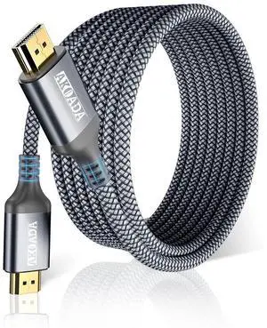 AkoaDa 4K HDMI Cable 50FT, 18Gbps 2.0 High Speed Gaming Cord 4K@60Hz HDR, 2K, ARC 3D Compatible for PS5/4, UHD TV and Blu-ray Player AkoaDa 4K HDMI Cable 50FT, 18Gbps 2.0 High Speed Gaming Cord 4K@60Hz HDR, 2K, ARC 3D Compatible for PS5/4, UHD TV and Blu-ray Player