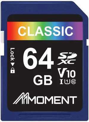 MMOMENT 64GB Full-Size SD, SDXC Card Compatible with Camera Full HD Video, PC, UHS-I, U1, V10, Class 10, Read Speed Up to 98 MB/s,Write Speed Up to 30MB/s MMOMENT 64GB Full-Size SD, SDXC Card Compatible with Camera Full HD Video, PC, UHS-I, U1, V10, Class 10, Read Speed Up to 98 MB/s,Write Speed Up to 30MB/s