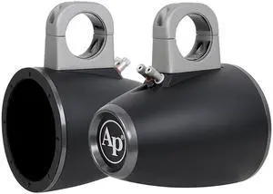 Audiopipe APMP-600ETW 6 Inch Compact Multi Purpose Directional Stereo Speaker Enclosure for Car Audio, Marine, UTV, and ATV Sound System, Black (Pair) Audiopipe APMP-600ETW 6 Inch Compact Multi Purpose Directional Stereo Speaker Enclosure for Car Audio, Marine, UTV, and ATV Sound System, Black (Pair)