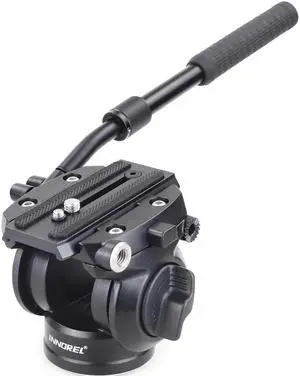 Video Tripod Head Heavy Duty Camera Fluid Drag Pan Head INNOREL H70 with 1/4 and 3/8 inches Screws Sliding Plate Aluminum Alloy for DSLR Camera Video Camcorders Shooting Filming, Max Load 17 lbs/8 kg Video Tripod Head Heavy Duty Camera Fluid Drag Pan Head INNOREL H70 with 1/4 and 3/8 inches Screws Sliding Plate Aluminum Alloy for DSLR Camera Video Camcorders Shooting Filming, Max Load 17 lbs/8 kg