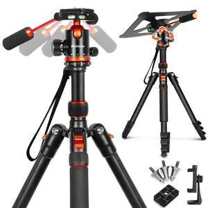 Nietoto Camera Tripods & Projector Stand, 2 in1 Tripod for Camera with Removable Metal Tray, Heavy Duty Tripod for DSLR. Projector. Sheet Music and Tablet, Extra Metal Spikes and Carry Bag Nietoto Camera Tripods & Projector Stand, 2 in1 Tripod for Camera with Removable Metal Tray, Heavy Duty Tripod for DSLR. Projector. Sheet Music and Tablet, Extra Metal Spikes and Carry Bag
