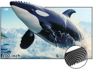 NexiGo 100-Inch Fresnel Projector Screen for Bright Day Light Use, 85% Ambient Light Rejecting ALR Projection Screen for Ultra Short Throw Projector, 16:9 Fixed Frame, Active 3D, HDR NexiGo 100-Inch Fresnel Projector Screen for Bright Day Light Use, 85% Ambient Light Rejecting ALR Projection Screen for Ultra Short Throw Projector, 16:9 Fixed Frame, Active 3D, HDR