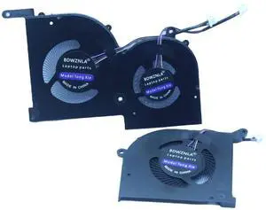 BDWZNLA CPU+GPU Cooling Fan Replacement for MSI GS66 WS66 11UG 11UE 11UH 11UMT 11UKT, Creator 15 OLED MS-16V4 BS5005HS-U4Q(16V4-CPU) BS5005HS-U3J(16V4-G-CW) (Does Not fit Intel 10th Gen CPU Vers BDWZNLA CPU+GPU Cooling Fan Replacement for MSI GS66 WS66 11UG 11UE 11UH 11UMT 11UKT, Creator 15 OLED MS-16V4 BS5005HS-U4Q(16V4-CPU) BS5005HS-U3J(16V4-G-CW) (Does Not fit Intel 10th Gen CPU Vers