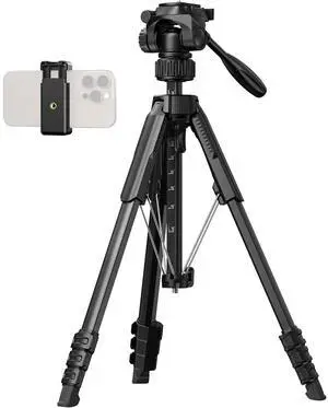 SmallRig 71" Camera Tripod Stand AP-21, Travel Tripod for iPhone and Camera for Canon for Nikon with Phone Holder & Carry Bag, Portable Beginner Tripod with Quick-Flip Lock Legs, Max Load 11lb SmallRig 71" Camera Tripod Stand AP-21, Travel Tripod for iPhone and Camera for Canon for Nikon with Phone Holder & Carry Bag, Portable Beginner Tripod with Quick-Flip Lock Legs, Max Load 11lb