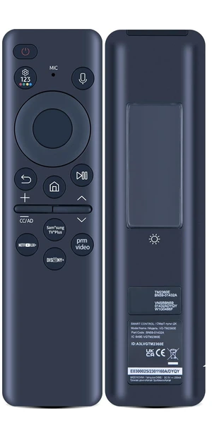 ZWP BN59-01432A TM2360E Solar Voice Remote Control for Samsung Smart TV ZWP BN59-01432A TM2360E Solar Voice Remote Control for Samsung Smart TV