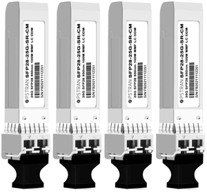 OPSTRAN 25GBASE-SR SFP28 Optical Transceiver Module Compatible with Arista SFP-25G-SR 25G SFP28 850nm 100m DOM Duplex LC MMF 4 Pack OPSTRAN 25GBASE-SR SFP28 Optical Transceiver Module Compatible with Arista SFP-25G-SR 25G SFP28 850nm 100m DOM Duplex LC MMF 4 Pack