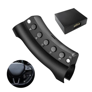 Y-METDRIVING Wireless Steering Wheel Remote Control with Signal Indica for y-metdriving Portable car Stereo and Other Android car Stereo,with Low Battery Alert,Bluetooth Interface Function Cont Y-METDRIVING Wireless Steering Wheel Remote Control with Signal Indica for y-metdriving Portable car Stereo and Other Android car Stereo,with Low Battery Alert,Bluetooth Interface Function Cont