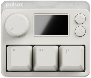 Pulsar Gaming Gears Pulsar Lab XPAD Mini 3-Key OSU Gaming Keypad, White Pulsar Gaming Gears Pulsar Lab XPAD Mini 3-Key OSU Gaming Keypad, White