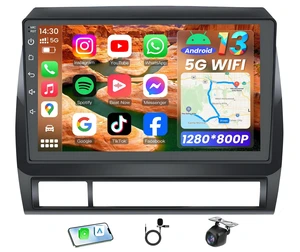 Jufodrca Car Radio Stereo for Toyota Tacoma 2005-2015 Carplay 2+64G 9'Inch Jufodrca Car Radio Stereo for Toyota Tacoma 2005-2015 Carplay 2+64G 9'Inch