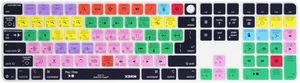 XSKN Avid Pro Tools Shortcuts EU&US Universal Version Silicone Keyboard Cover Skin for 2024 iMac 24 inch M4 Magic Keyboard with Touch ID and Numeric Keypad (A3119) XSKN Avid Pro Tools Shortcuts EU&US Universal Version Silicone Keyboard Cover Skin for 2024 iMac 24 inch M4 Magic Keyboard with Touch ID and Numeric Keypad (A3119)