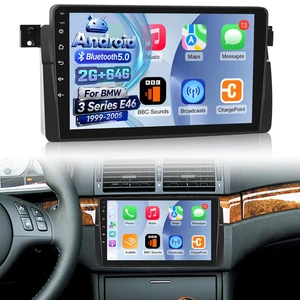 NHOPEEW Android Car Radio for BMW 3 Series E46 1999-2005 9 Inch Touchscreen NHOPEEW Android Car Radio for BMW 3 Series E46 1999-2005 9 Inch Touchscreen