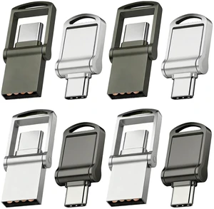 Mini USB Flash Drive, USB C & USB A Dual Drive USB Stick, Thumb Drive with Swivel Cover, External Storage Memory Stick for iPhone 17/16/15, Android, MacBook, iPad, Laptops, PCs and More (16GB 8-Pack) Mini USB Flash Drive, USB C & USB A Dual Drive USB Stick, Thumb Drive with Swivel Cover, External Storage Memory Stick for iPhone 17/16/15, Android, MacBook, iPad, Laptops, PCs and More (16GB 8-Pack)