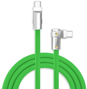 chubbycable 240W Charging Cable 90 USB C to C Cable, Green, 8.5FT chubbycable 240W Charging Cable 90 USB C to C Cable, Green, 8.5FT