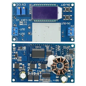 Miskall Power Supply Module, ZK-12KX 12A LCD Display Adjustable Voltage Regulator Constant Current Power Supply Board Miskall Power Supply Module, ZK-12KX 12A LCD Display Adjustable Voltage Regulator Constant Current Power Supply Board