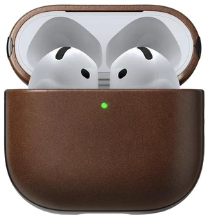 Nomad Airpods 4 Case in Brown Nomad Leather, AirPods 4 Cover, Compatible with New AirPods 5, Qi and MagSafe Charging Compatible, AirPods 4 and 5 Leather Case Nomad Airpods 4 Case in Brown Nomad Leather, AirPods 4 Cover, Compatible with New AirPods 5, Qi and MagSafe Charging Compatible, AirPods 4 and 5 Leather Case