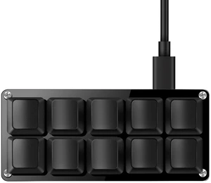 Mini 10-Key Programmable Keyboard with Hotswappable Mechanical Switches Mini 10-Key Programmable Keyboard with Hotswappable Mechanical Switches