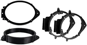6x9 Front + 6" 6.5" 6.75" Rear Car Stereo Speaker Install Adapter Mount Bracket Plates -Made for Chevrolet: 2015-2024 Silverado, 2015-2024 Tahoe;; Made for GMC: 2015-2024 Sierra + More 6x9 Front + 6" 6.5" 6.75" Rear Car Stereo Speaker Install Adapter Mount Bracket Plates -Made for Chevrolet: 2015-2024 Silverado, 2015-2024 Tahoe;; Made for GMC: 2015-2024 Sierra + More