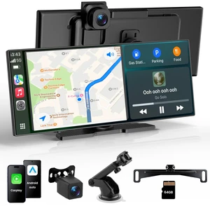 Gikktdr 11.5" Wireless Carplay Screen, 4K Dash Cam + 1080P Backup Cam Gikktdr 11.5" Wireless Carplay Screen, 4K Dash Cam + 1080P Backup Cam