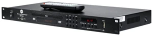 CMX Audio DMT200 19" Rack Mount DVD Player with USB/FM/Bluetooth; Stereo DVD and Coaxial Outputs; 2 Separate Stereo Line Outputs for DVD/USB1 and FM USB2; 100V/220VAC, 50-60Hz; 600 Ohm Audio Input CMX Audio DMT200 19" Rack Mount DVD Player with USB/FM/Bluetooth; Stereo DVD and Coaxial Outputs; 2 Separate Stereo Line Outputs for DVD/USB1 and FM USB2; 100V/220VAC, 50-60Hz; 600 Ohm Audio Input