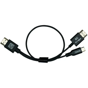 Portkeys 8K HDMI Cable 48Gbps High Speed HDMI 2.1 Cord 2.5mm OD Ultra Thin Video Control Cable Compatible with LH7C for S0NY ZVE1/ZV-1/A9II/A6700/A7CII, CAN0N R5/R6/R6II/R7/R8, etc (TA03B, 30cm) Portkeys 8K HDMI Cable 48Gbps High Speed HDMI 2.1 Cord 2.5mm OD Ultra Thin Video Control Cable Compatible with LH7C for S0NY ZVE1/ZV-1/A9II/A6700/A7CII, CAN0N R5/R6/R6II/R7/R8, etc (TA03B, 30cm)