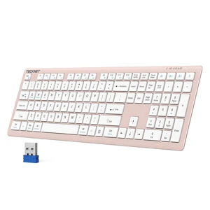 TECKNET Bluetooth Keyboard Rechargeable 4-Device (2.4G+BT) TECKNET Bluetooth Keyboard Rechargeable 4-Device (2.4G+BT)