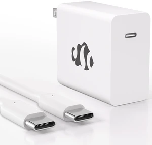 NIMO 65W GaN USB C Charger, Ultra Compact PD Single Port Fast Laptop Power Adapter Compatible with MacBook Pro Air, iPad, iPhone 17 16, Samsung, with 6.6ft Long Charging Cable NIMO 65W GaN USB C Charger, Ultra Compact PD Single Port Fast Laptop Power Adapter Compatible with MacBook Pro Air, iPad, iPhone 17 16, Samsung, with 6.6ft Long Charging Cable