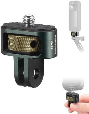 MINIFOCUS 1/4" Adapter Screw Head Camera Mount(2Pcs), Camera Tripod Mount for Gopro Adapter, CNC Aluminum Conversion Adapter for GoPro Hero, DJI, Insta360, Sjcam Action Cameras Accessories MINIFOCUS 1/4" Adapter Screw Head Camera Mount(2Pcs), Camera Tripod Mount for Gopro Adapter, CNC Aluminum Conversion Adapter for GoPro Hero, DJI, Insta360, Sjcam Action Cameras Accessories