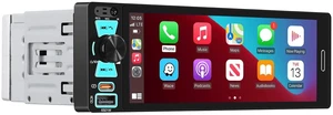 Single Din Car Radio Stereo with Wireless Apple CarPlay/Android Auto Single Din Car Radio Stereo with Wireless Apple CarPlay/Android Auto