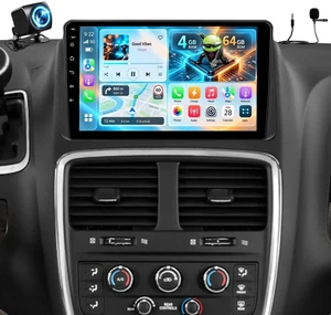 8 Core 4+64G NHOPEEW 9" Android 15 Car Stereo for Dodge Grand Caravan 2011-2020/Chrysler Grand Voyager 2011-2015,Support 3D Car Model,WiFi,Carplay&Android Auto,Steering Wheel Control,Fan Settings,DSP 8 Core 4+64G NHOPEEW 9" Android 15 Car Stereo for Dodge Grand Caravan 2011-2020/Chrysler Grand Voyager 2011-2015,Support 3D Car Model,WiFi,Carplay&Android Auto,Steering Wheel Control,Fan Settings,DSP
