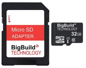 BigBuild Technology 32GB Ultra Fast 80MB/s microSDHC Memory Card for Samsung Galaxy A11, A12, A13, A20s, A23, A33 Mobile BigBuild Technology 32GB Ultra Fast 80MB/s microSDHC Memory Card for Samsung Galaxy A11, A12, A13, A20s, A23, A33 Mobile