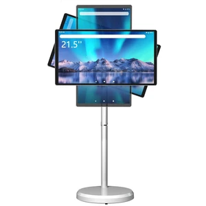21.5" FHD Portable Smart TV on Wheels, Android 13 OS,6GB+128GB Storage 21.5" FHD Portable Smart TV on Wheels, Android 13 OS,6GB+128GB Storage