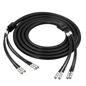 Superbat CXP12 4-Channel DIN 1.0/2.3 Male Cable for Machine Vision, 10ft Superbat CXP12 4-Channel DIN 1.0/2.3 Male Cable for Machine Vision, 10ft