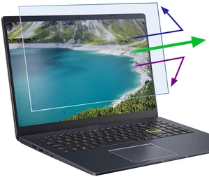 2 Pcs 13.3 Inch Anti Blue Light Screen Protector, Reduce Eye Strain Matte Anti Glare Computer Screen Cover, Blue Light Blocking Screen Protector for HP/Lenovo/Dell/Acer/Asus/Samsun 2 Pcs 13.3 Inch Anti Blue Light Screen Protector, Reduce Eye Strain Matte Anti Glare Computer Screen Cover, Blue Light Blocking Screen Protector for HP/Lenovo/Dell/Acer/Asus/Samsun