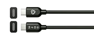 Kramer USB-C 3.2 Gen 2 Full-Featured Cable C-U32/FF-6, 6 ft, 10Gbps, 100W, 4K@60Hz Kramer USB-C 3.2 Gen 2 Full-Featured Cable C-U32/FF-6, 6 ft, 10Gbps, 100W, 4K@60Hz