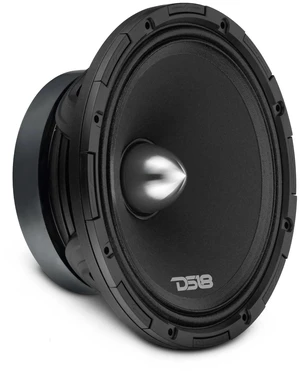 DS18 PROJECT360.88B 8" Bullet Midrange Speaker, 600W Max Power, 300W RMS, 8 Ohm, 100.2 dB, 1.75" Voice Coil, Patent-Pending Rotating Recone Design for Quick Repair DS18 PROJECT360.88B 8" Bullet Midrange Speaker, 600W Max Power, 300W RMS, 8 Ohm, 100.2 dB, 1.75" Voice Coil, Patent-Pending Rotating Recone Design for Quick Repair