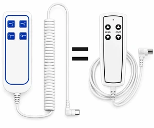Replacement Wired Remote Control for Ergomotion Serta Motion Essentials 1st Gen Adjustable Bed Base (Part No. SFDY8C10S. 12521626) Replacement Wired Remote Control for Ergomotion Serta Motion Essentials 1st Gen Adjustable Bed Base (Part No. SFDY8C10S. 12521626)