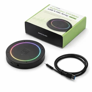 seeed studio reSpeaker XVF3800 USB Microphone Array with Case seeed studio reSpeaker XVF3800 USB Microphone Array with Case