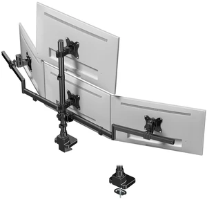 Quad Monitor Mount for up to 4 x 32, Sliding Design, Holds up to 19.8lbs Quad Monitor Mount for up to 4 x 32, Sliding Design, Holds up to 19.8lbs
