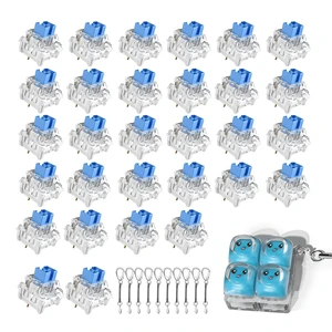 Zhouwang1000PCS Keyboard Clickers for 3D Prints,Blue Clicky Keyboard Switch Zhouwang1000PCS Keyboard Clickers for 3D Prints,Blue Clicky Keyboard Switch