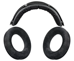 SOULWIT Replacement Kit for Beyerdynamic DT 770/DT770 PRO Headphones, Velour Ear Pads Cushions + Protein Leather Headband - Black SOULWIT Replacement Kit for Beyerdynamic DT 770/DT770 PRO Headphones, Velour Ear Pads Cushions + Protein Leather Headband - Black