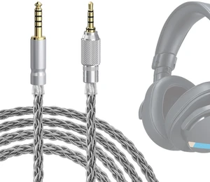 GEEKRIA Apollo Silver-Plated Upgrade 4.4mm to 3.5mm Audio Cable Compatible with Sony MDR-M1ST MDR-MV1 MDR-M1 Headphones Replacement Cord with Threaded Locking Connector (9.8ft / 3m) GEEKRIA Apollo Silver-Plated Upgrade 4.4mm to 3.5mm Audio Cable Compatible with Sony MDR-M1ST MDR-MV1 MDR-M1 Headphones Replacement Cord with Threaded Locking Connector (9.8ft / 3m)