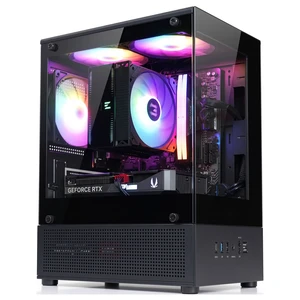 Zalman CUBIX-G Micro-ATX MATX Compact Mini Tower Gaming PC Case, Black Zalman CUBIX-G Micro-ATX MATX Compact Mini Tower Gaming PC Case, Black