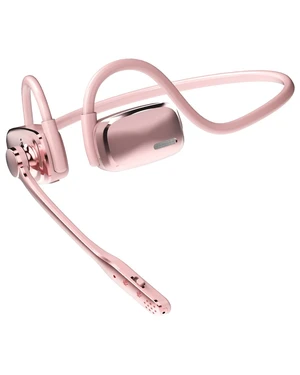 Wireless Headset with Noise Cancelling Mic, Bluetooth V5.4 Headphones-Pink Wireless Headset with Noise Cancelling Mic, Bluetooth V5.4 Headphones-Pink
