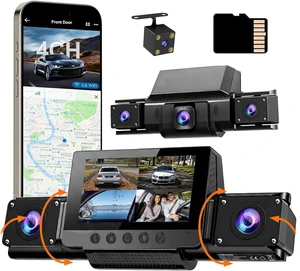 4 Channel Dash Cam Front and Rear,360View, WiFi, APP,Dash Camera for Cars 4 Channel Dash Cam Front and Rear,360View, WiFi, APP,Dash Camera for Cars