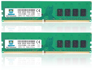 16GB DDR4 RAM 2x8GB 2133 MHz UDIMM 2RX8 PC4-17000 DDR4-2133P CL15 DIMM Non-ECC Desktop Memory KIT 16GB DDR4 RAM 2x8GB 2133 MHz UDIMM 2RX8 PC4-17000 DDR4-2133P CL15 DIMM Non-ECC Desktop Memory KIT