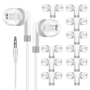OSSZIT 200 Pack Earbuds Bulk Classroom Wired in-Ear Headphones for School OSSZIT 200 Pack Earbuds Bulk Classroom Wired in-Ear Headphones for School